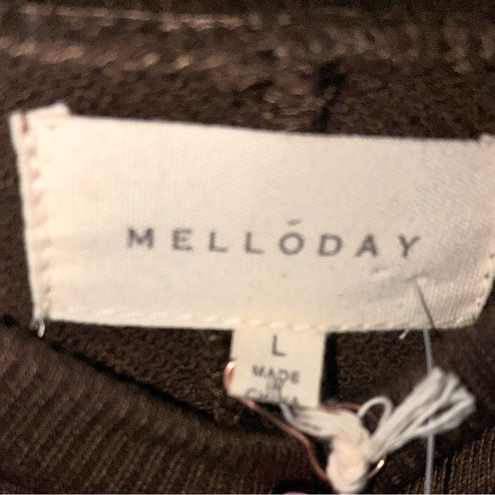 MELLODAY Raglan Puff Sleeve Mini Dress - Picture 3 of 3